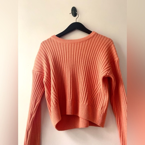 Vestique Peach Ribbed Knit Sweater NWT - Picture 7 of 10